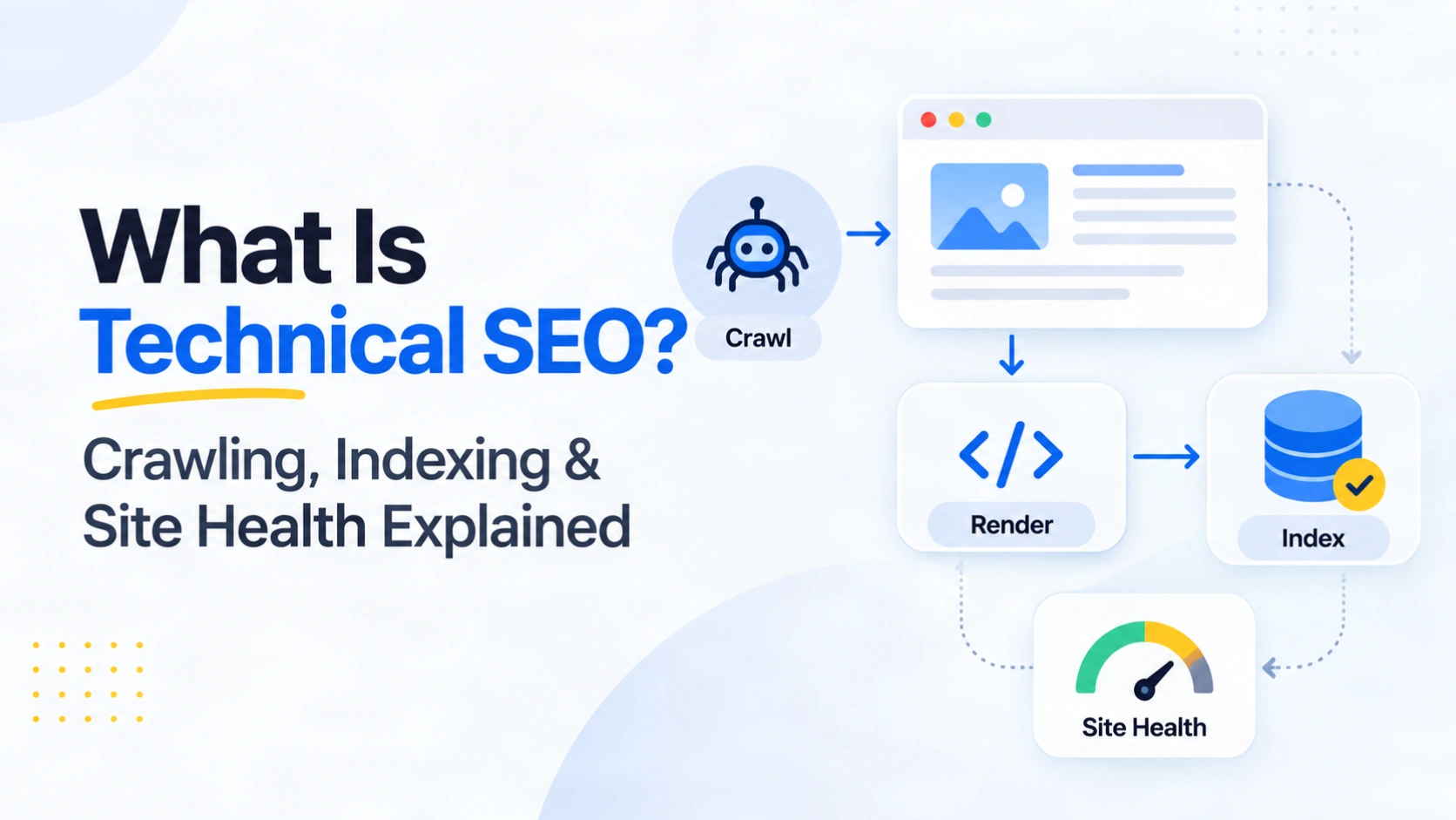 What Is Technical SEO? Crawling, Indexing and Site Health Explained